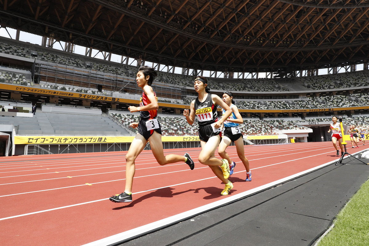 セイコーゴールデングランプリ陸上 国立競技場にて小学6年生 中学3年生の約700人が出場 セイコーゴールデングランプリ陸上東京 ライジングスター陸上