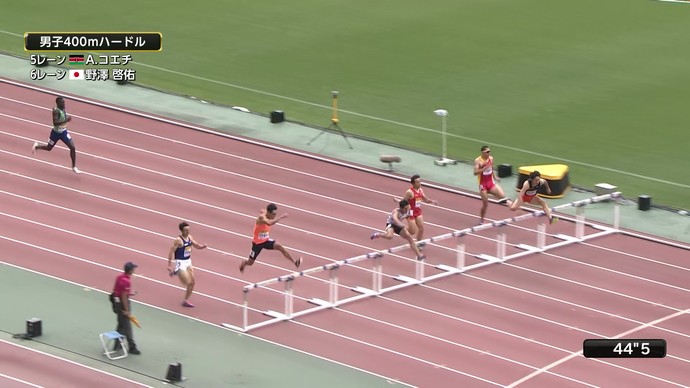 【アーカイブ映像】セイコーゴールデングランプリ陸上2019大阪・男子400mH