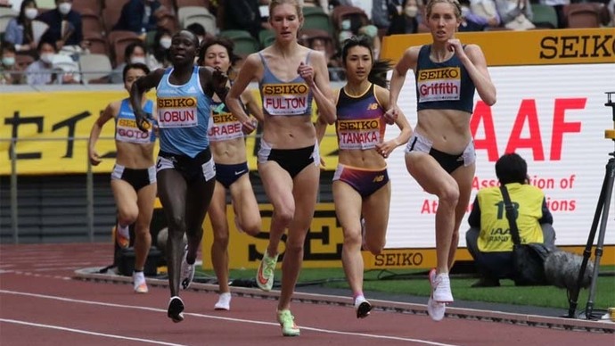 【セイコーゴールデングランプリ2022】女子1500m、ラストスパート！