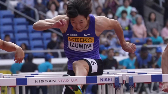 【セイコーGGP】男子110mハードル、泉谷駿介が今季世界2位のタイムで優勝
