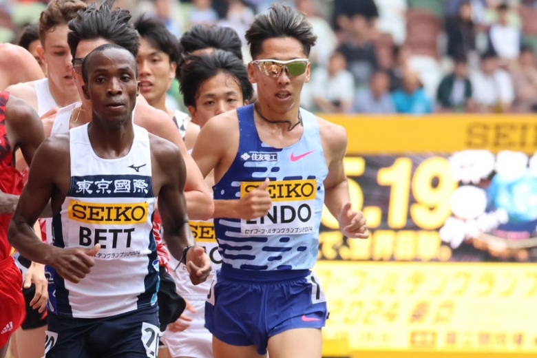 【セイコーGGP】男子5000m：遠藤日向（住友電工）がシーズンベストを更新して日本人トップの4着