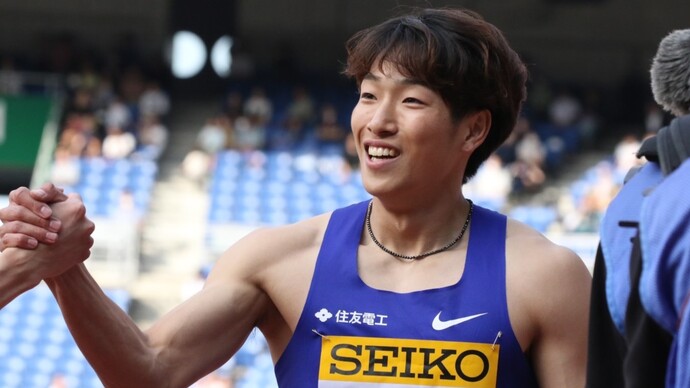 【セイコーGGP】男子110mH決勝:泉谷 駿介(住友電工)が13.07で優勝!