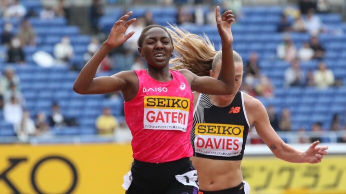 【セイコーGGP】女子3000m決勝:優勝はガテリ テレシア・ムッソーニ(ダイソー)