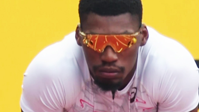 【セイコーGGP】男子100m世界王者フレッド・カーリー(アメリカ)が予選、決勝連続9秒台で優勝