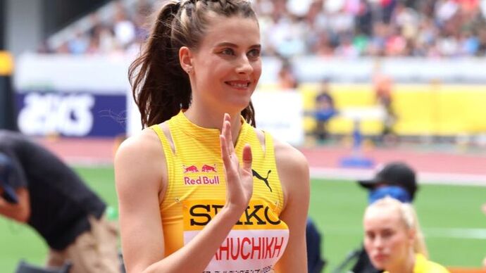 【セイコーGGP】女子 走高跳:パリ五輪金メダリストのヤロスラワ マフチフ(ウクライナ)が圧勝!